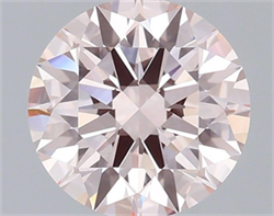 Picture of Lab Grown Diamond 2.02 Carats, Round with Ideal Cut, Fancy Intense Pink Color, VVS2 Clarity and Certified by IGI
