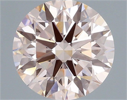 Picture of Lab Grown Diamond 2.05 Carats, Round with Ideal Cut, Fancy Intense Pink Color, VVS2 Clarity and Certified by IGI