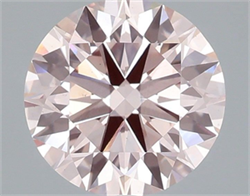 Picture of Lab Grown Diamond 2.00 Carats, Round with Ideal Cut, Fancy Intense Pink Color, VS2 Clarity and Certified by IGI