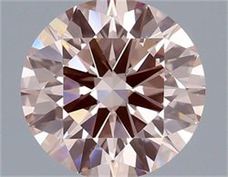 Picture of Lab Grown Diamond 2.00 Carats, Round with Excellent Cut, Fancy Intense Pink Color, VS1 Clarity and Certified by IGI
