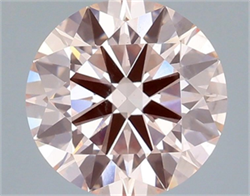Picture of Lab Grown Diamond 2.01 Carats, Round with Ideal Cut, Fancy Intense Pink Color, VS2 Clarity and Certified by IGI