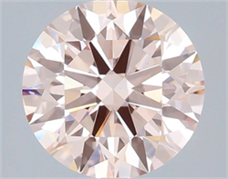 Picture of Lab Grown Diamond 2.05 Carats, Round with Ideal Cut, Fancy Intense Pink Color, VVS2 Clarity and Certified by IGI