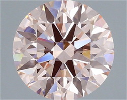 Picture of Lab Grown Diamond 2.03 Carats, Round with Ideal Cut, Fancy Intense Pink Color, VVS2 Clarity and Certified by IGI
