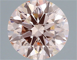 Picture of Lab Grown Diamond 2.04 Carats, Round with Ideal Cut, Fancy Intense Pink Color, VVS2 Clarity and Certified by IGI