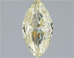 Picture of Lab Grown Diamond 1.52 Carats, Marquise with  Cut, Fancy Light Yellow Color, VVS2 Clarity and Certified by IGI