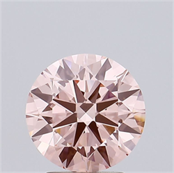 Picture of Lab Grown Diamond 2.27 Carats, Round with Excellent Cut, Fancy Intense Pink Color, VVS2 Clarity and Certified by IGI