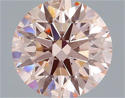 Picture of Lab Grown Diamond 2.04 Carats, Round with Ideal Cut, Fancy Intense Pink Color, VVS2 Clarity and Certified by IGI