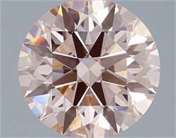 Picture of Lab Grown Diamond 2.02 Carats, Round with Ideal Cut, Fancy Intense Pink Color, VS1 Clarity and Certified by IGI