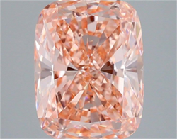 Picture of Lab Grown Diamond 2.52 Carats, CUSHION MODIFIED with  Cut, Fancy Vivid Pink Color, VVS2 Clarity and Certified by IGI