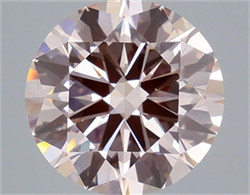Picture of Lab Grown Diamond 4.57 Carats, Round with Ideal Cut, Fancy Intense Pink Color, VS2 Clarity and Certified by IGI