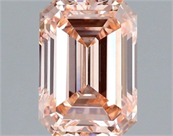 Picture of Lab Grown Diamond 2.05 Carats, Emerald with  Cut, Fancy Intense Pink Color, VS1 Clarity and Certified by IGI