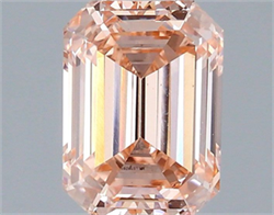 Picture of Lab Grown Diamond 2.03 Carats, Emerald with  Cut, Fancy Intense Pink Color, VS1 Clarity and Certified by IGI