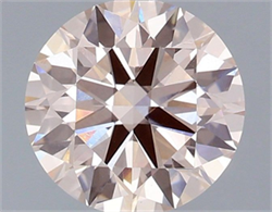 Picture of Lab Grown Diamond 2.01 Carats, Round with Ideal Cut, Fancy Pink Color, VS1 Clarity and Certified by IGI