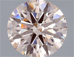 Picture of Lab Grown Diamond 2.03 Carats, Round with Ideal Cut, Fancy Intense Pink Color, VS1 Clarity and Certified by IGI