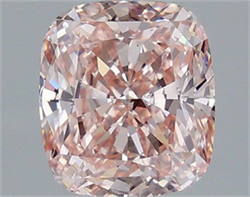 Picture of Lab Grown Diamond 2.33 Carats, CUSHION MODIFIED with  Cut, Fancy Intense Pink Color, VS1 Clarity and Certified by IGI