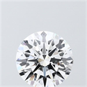 Del inventario de diamantes de laboratorio, 1.53 quilates, Redondo , Color F, claridad VVS2 y certificado IGI