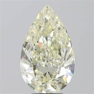 Picture of Natural Diamond 5.01 Carats, Pear with  Cut, K Color, SI1 Clarity and Certified by IGI