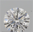 Natural Diamond 0.41 Carats, Round with Excellent Cut, I Color, VVS2 Clarity and Certified by GIA