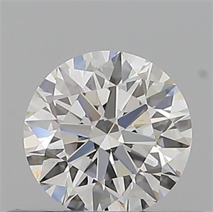 Picture of Natural Diamond 0.41 Carats, Round with Excellent Cut, I Color, VVS2 Clarity and Certified by GIA