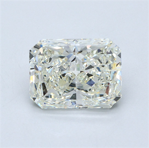Picture of Natural Diamond 5.02 Carats, Radiant with  Cut, K Color, VS1 Clarity and Certified by GIA