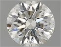 Diamante Natural 0.56 quilates, Redondo , Color L, claridad VVS1 y certificado GIA