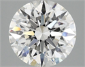 Lab Grown Diamond 3.06 Carats, Round with Ideal Cut, F Color, VVS2 Clarity and Certified by IGI
