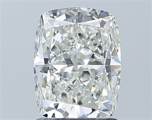 Picture of Natural Diamond 1.50 Carats, Cushion with  Cut, H Color, VVS1 Clarity and Certified by GIA