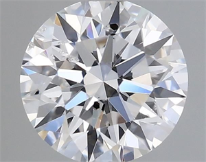 Foto Diamante Natural 0.43 quilates, Redondo , Color D, claridad SI2 y certificado GIA de