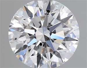 Foto Diamante Natural 0.43 quilates, Redondo , Color D, claridad SI2 y certificado GIA de