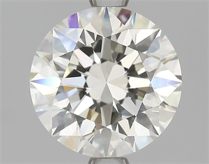 Foto Diamante Natural 2.01 quilates, Redondo , Color J, claridad IF y certificado HRD de