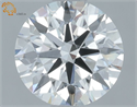 Del inventario de diamantes de laboratorio, 1.01 quilates, Redondo , Color E, claridad VVS1 y certificado IGI