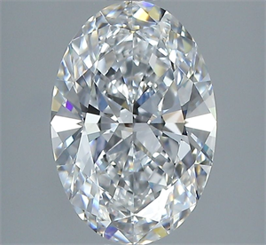 Foto Diamante Natural 1.37 quilates, Ovalado , Color D, claridad FL y certificado GIA de