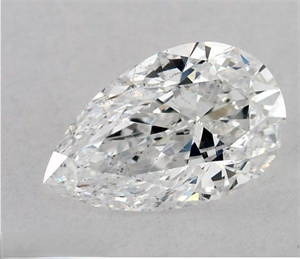 Foto Diamante Natural 1.00 quilates, De pera , Color D, claridad I1 y certificado GIA de