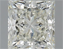 Natural Diamond 2.01 Carats, Princess with  Cut, J Color, VS1 Clarity and Certified by IGI