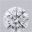 Lab Grown Diamond 7.33 Carats, Round with Ideal Cut, E Color, VVS1 Clarity and Certified by IGI
