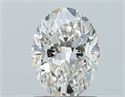 Diamante Natural 1.19 quilates, Ovalado , Color I, claridad SI2 y certificado GIA