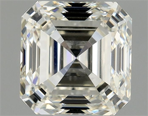 Picture of Natural Diamond 1.02 Carats, Asscher with  Cut, H Color, VS1 Clarity and Certified by GIA