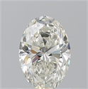 Natural Diamond 1.01 Carats, Oval with  Cut, J Color, VVS2 Clarity and Certified by GIA