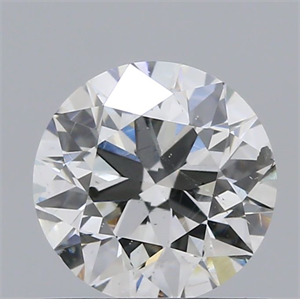 Picture of Natural Diamond 0.70 Carats, Round with Excellent Cut, E Color, SI1 Clarity and Certified by IGI