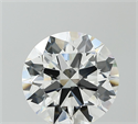 Del inventario de diamantes de laboratorio, 5.05 quilates, Redondo , Color F, claridad VVS2 y certificado GIA