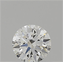 Diamante Natural 0.42 quilates, Redondo , Color H, claridad IF y certificado GIA