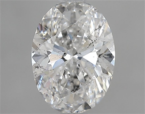 Picture of Natural Diamond 1.01 Carats, Oval with  Cut, F Color, I1 Clarity and Certified by GIA