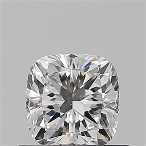 Foto Diamante Natural 0.51 quilates, Del cojín , Color F, claridad VS1 y certificado GIA de