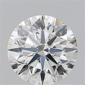 Picture of Natural Diamond 1.21 Carats, Round with Excellent Cut, G Color, SI1 Clarity and Certified by GIA