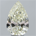 Diamante Natural 5.02 quilates, De pera , Color L, claridad SI1 y certificado IGI