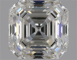 Foto Diamante Natural 1.20 quilates, Asscher , Color H, claridad VVS2 y certificado GIA de