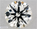 Natural Diamond 0.72 Carats, Round with Excellent Cut, J Color, SI2 Clarity and Certified by GIA