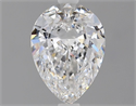 Diamante Natural 1.01 quilates, De pera , Color E, claridad VS2 y certificado GIA