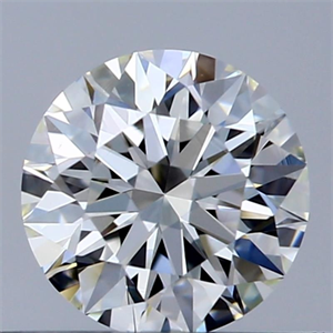 Picture of Natural Diamond 0.43 Carats, Round with Excellent Cut, H Color, VS1 Clarity and Certified by GIA