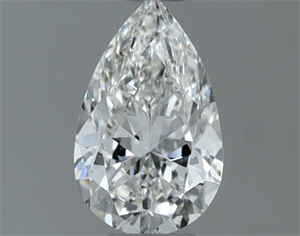Picture of Natural Diamond 0.50 Carats, Pear with  Cut, H Color, VS2 Clarity and Certified by GIA